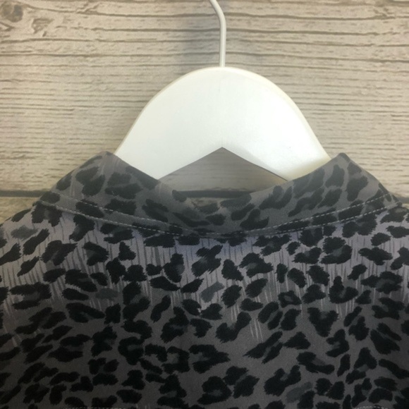 Vintage Erika Studio Cheetah Print Button Up Shirt Jacket Size Medium - Picture 14 of 14